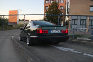 E34, 525i Limo \ Oxfordgrne Diva - 5er BMW - E34