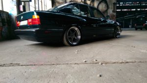 E34, 525i Limo \ Oxfordgrne Diva - 5er BMW - E34