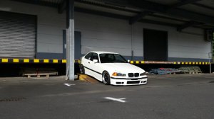 E36 328i Coupe Matt Wei - 3er BMW - E36
