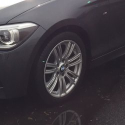 BMW M383 Felge in 7.5x17 ET 43 mit kumho Izen KW27 Reifen in 225/45/17 montiert vorn Hier auf einem 1er BMW F20 120d (5-trer) Details zum Fahrzeug / Besitzer