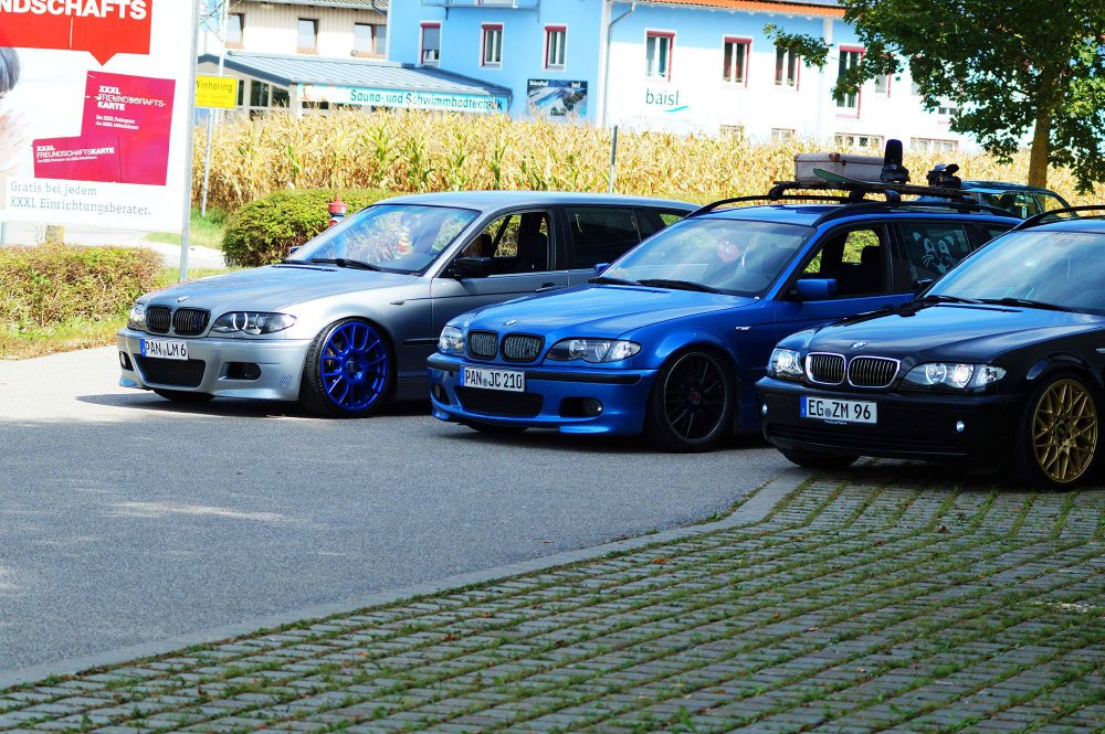 E46 Touring | black & gold - 3er BMW - E46