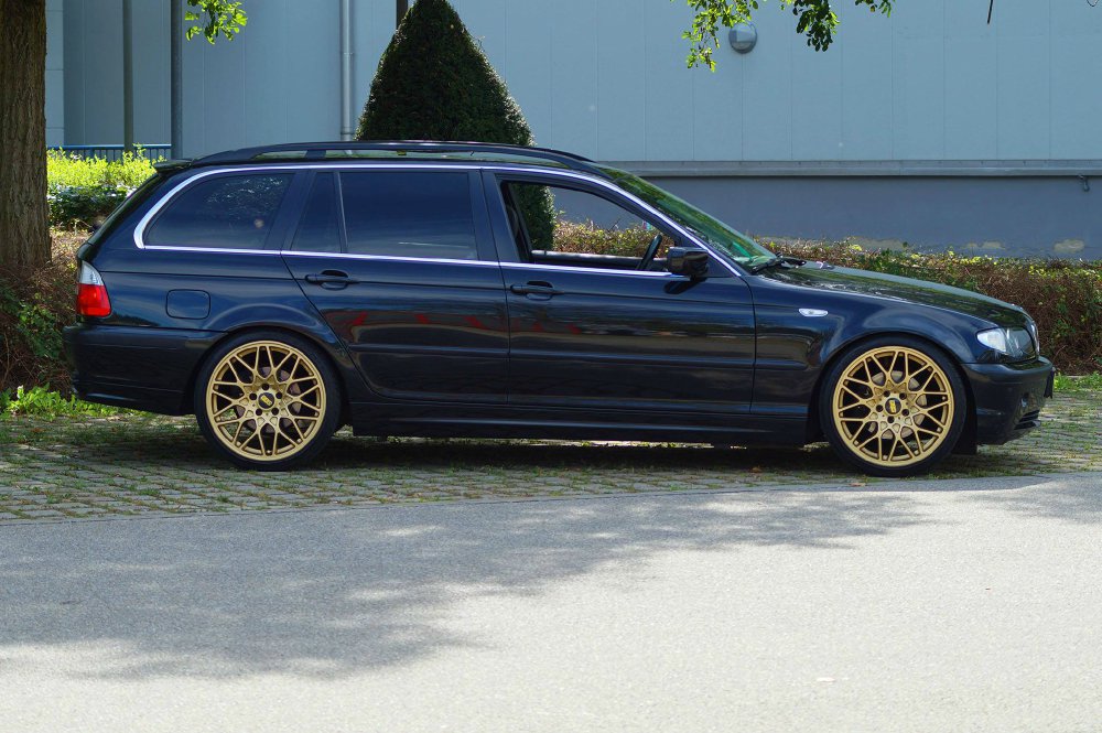 E46 Touring | black & gold - 3er BMW - E46