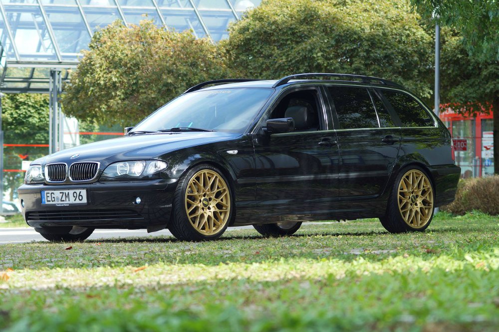 E46 Touring | black & gold - 3er BMW - E46