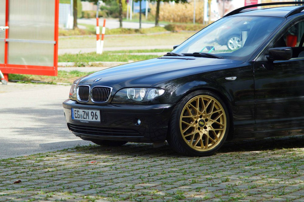 E46 Touring | black & gold - 3er BMW - E46