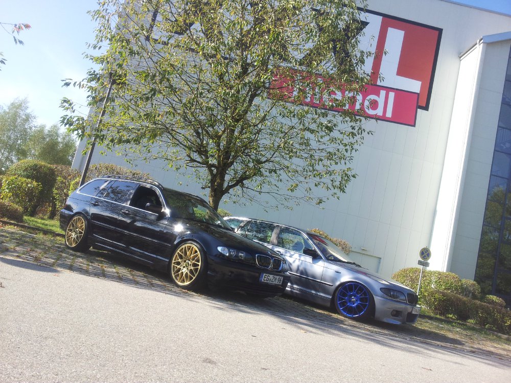 E46 Touring | black & gold - 3er BMW - E46