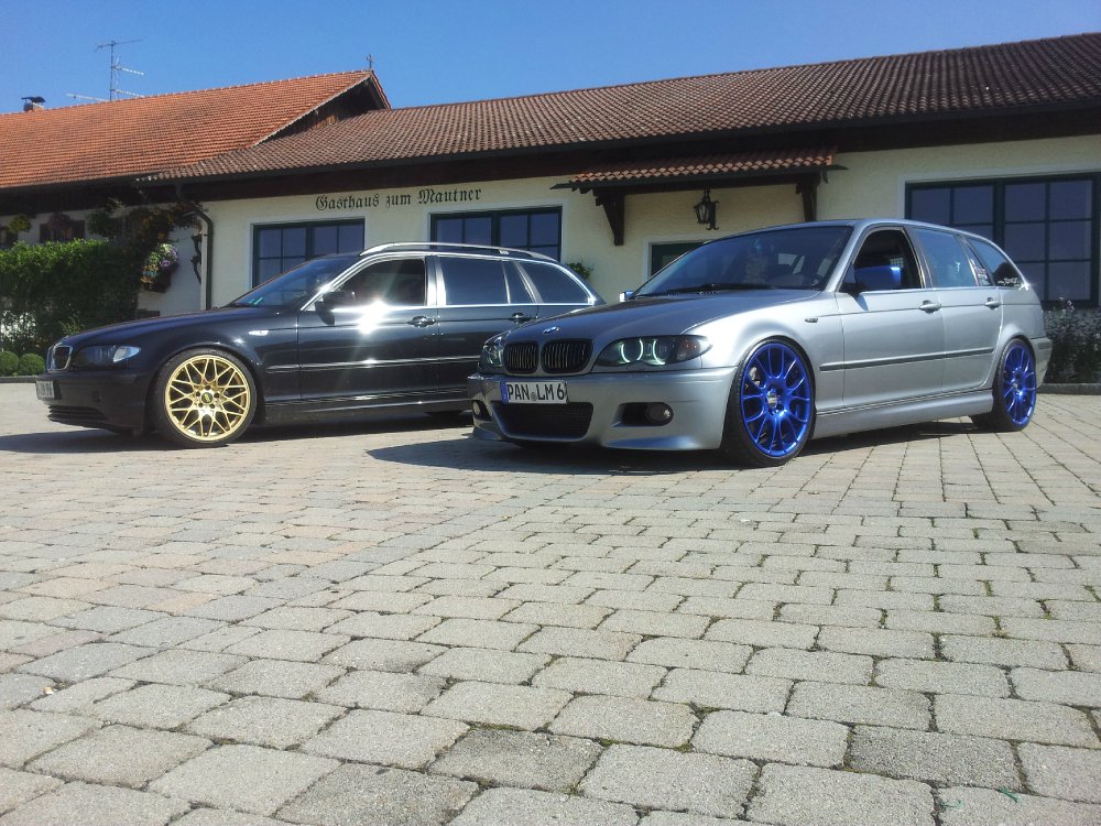 E46 Touring | black & gold - 3er BMW - E46