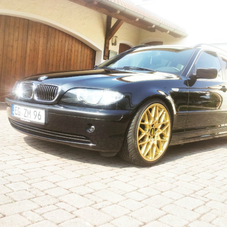 E46 Touring | black & gold - 3er BMW - E46