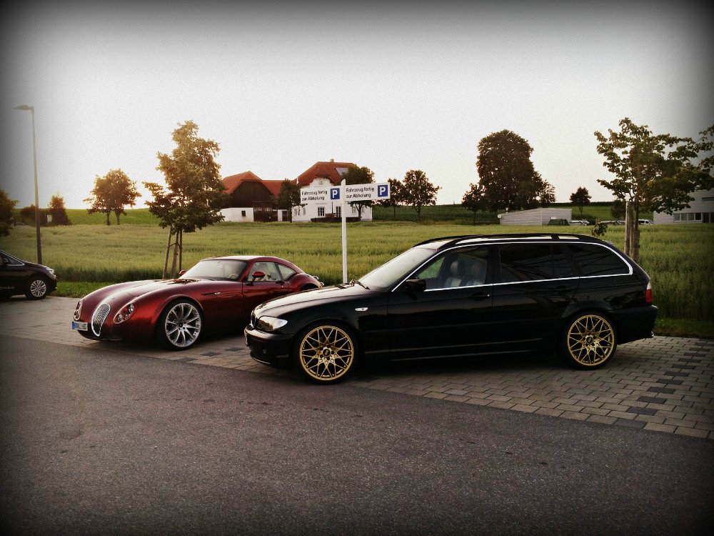 E46 Touring | black & gold - 3er BMW - E46