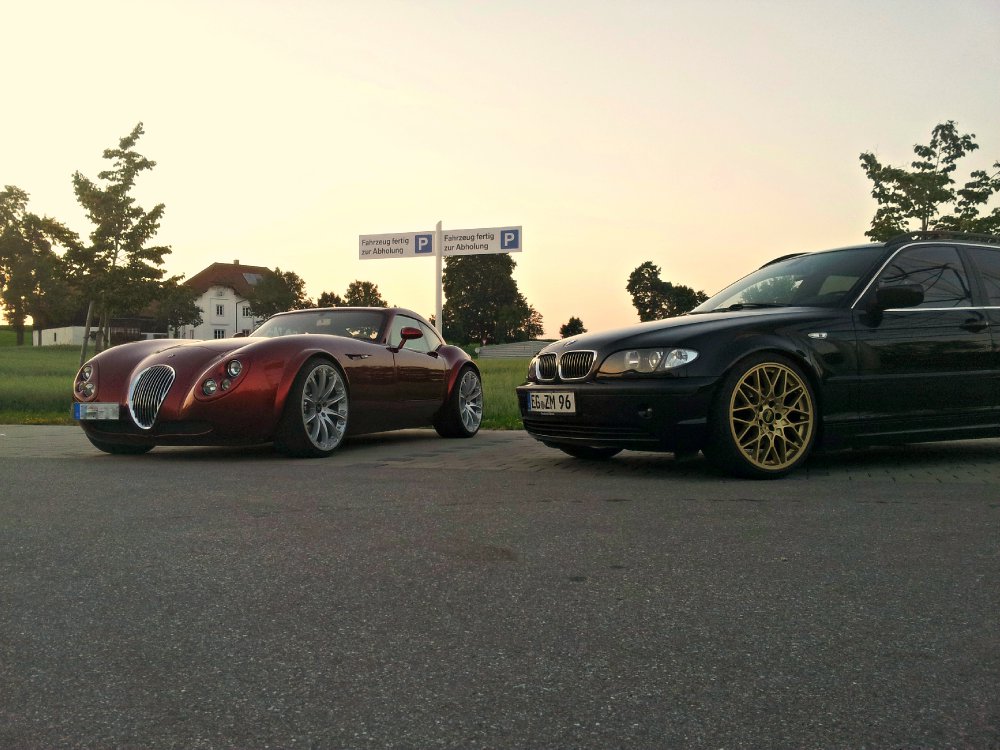 E46 Touring | black & gold - 3er BMW - E46