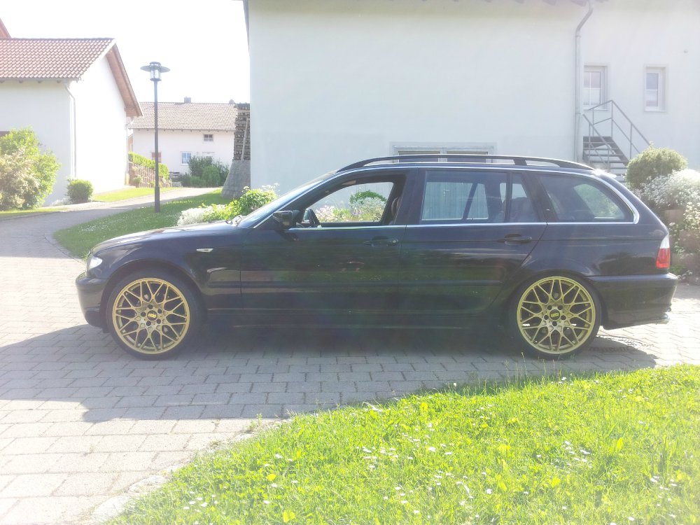 E46 Touring | black & gold - 3er BMW - E46