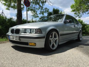 E36 323ti Arktissilber - neue Felgen + back to OEM - 3er BMW - E36