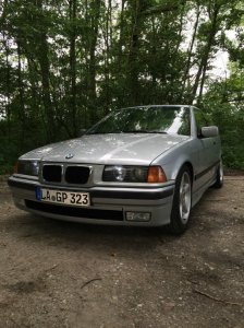 E36 323ti Arktissilber - neue Felgen + back to OEM - 3er BMW - E36