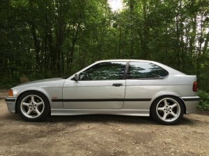 E36 323ti Arktissilber - neue Felgen + back to OEM - 3er BMW - E36