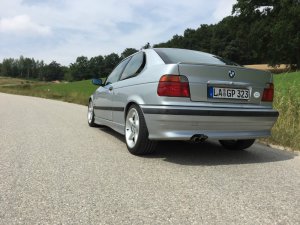 E36 323ti Arktissilber - neue Felgen + back to OEM - 3er BMW - E36