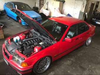 320i Hellrot (Verkauft) - 3er BMW - E36