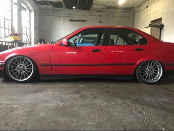 320i Hellrot (Verkauft) - 3er BMW - E36