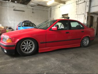 320i Hellrot (Verkauft) - 3er BMW - E36