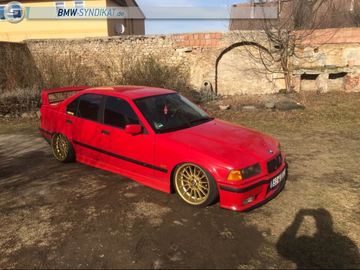 320i Hellrot (Verkauft) - 3er BMW - E36