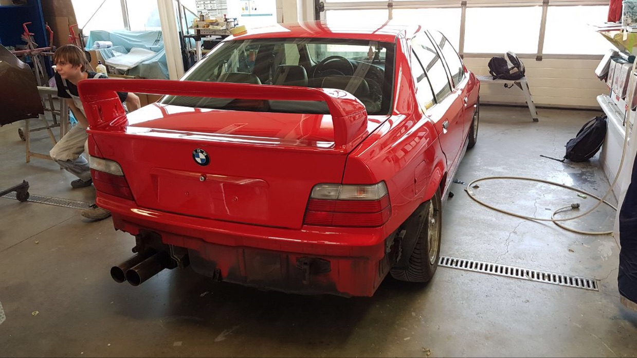 320i Hellrot (Verkauft) - 3er BMW - E36