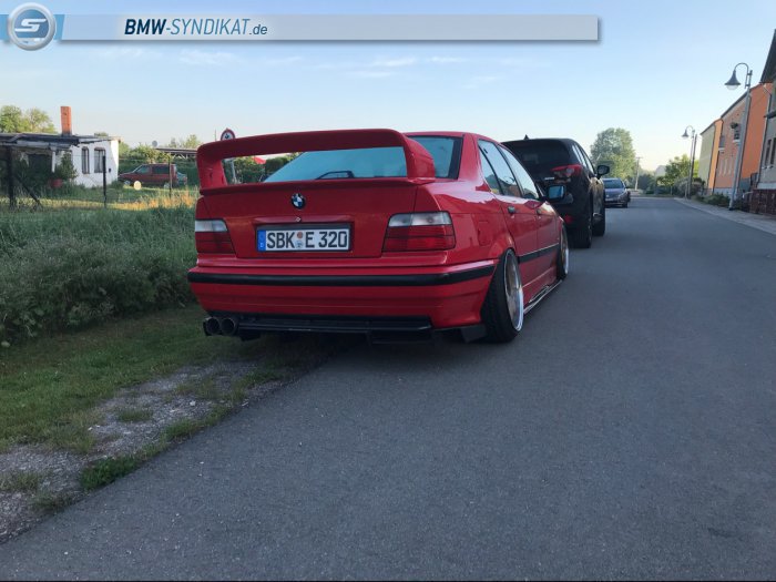 320i Hellrot (Verkauft) - 3er BMW - E36