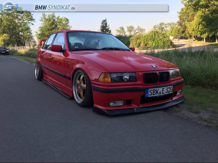 320i Hellrot (Verkauft) - 3er BMW - E36