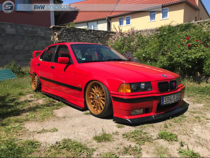 320i Hellrot (Verkauft) - 3er BMW - E36