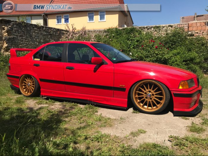 320i Hellrot (Verkauft) - 3er BMW - E36