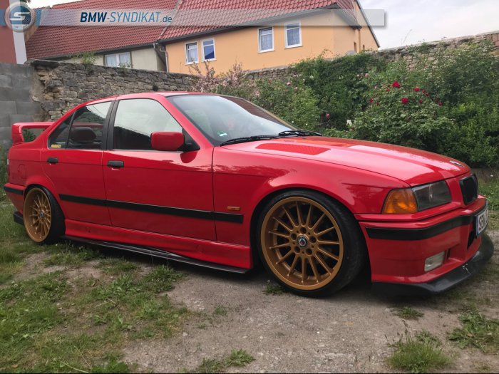 320i Hellrot (Verkauft) - 3er BMW - E36