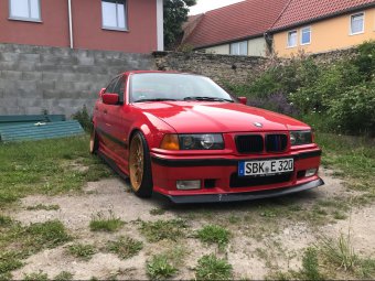 320i Hellrot (Verkauft) - 3er BMW - E36