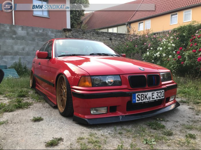 320i Hellrot (Verkauft) - 3er BMW - E36