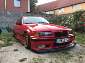 320i Hellrot (Verkauft) - 3er BMW - E36