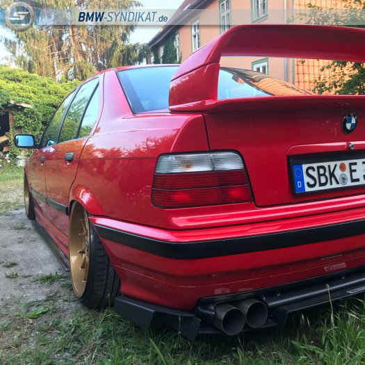 320i Hellrot (Verkauft) - 3er BMW - E36