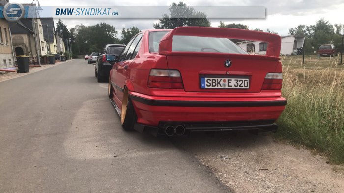 320i Hellrot (Verkauft) - 3er BMW - E36