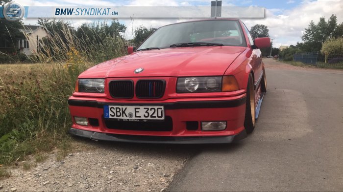 320i Hellrot (Verkauft) - 3er BMW - E36