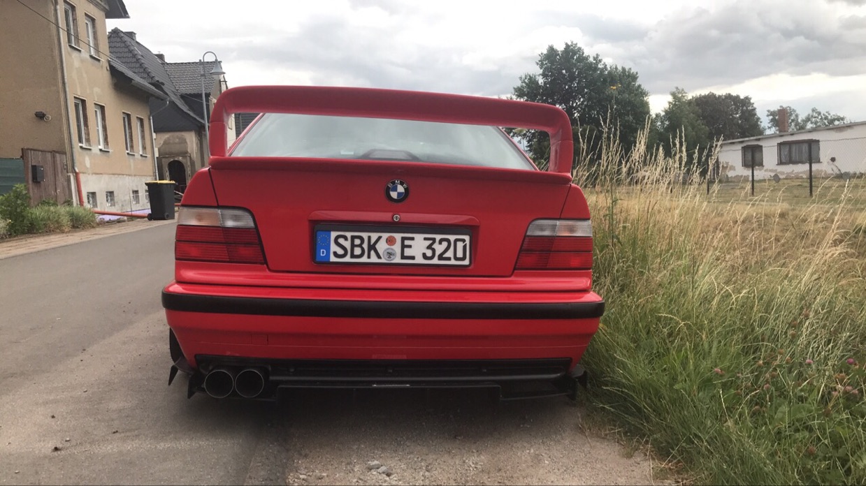 320i Hellrot (Verkauft) - 3er BMW - E36