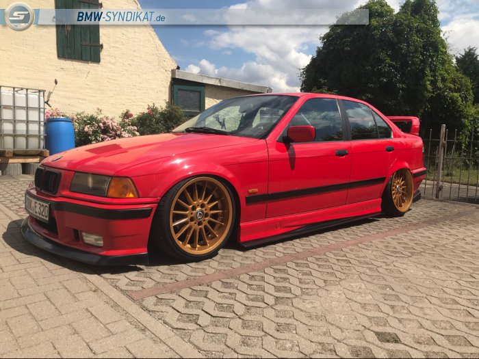 320i Hellrot (Verkauft) - 3er BMW - E36