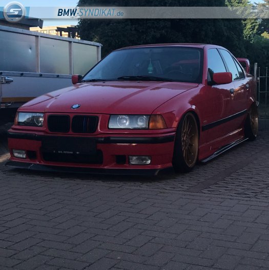 320i Hellrot (Verkauft) - 3er BMW - E36