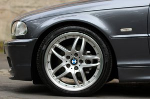 Stahlgraues QP - 3er BMW - E46