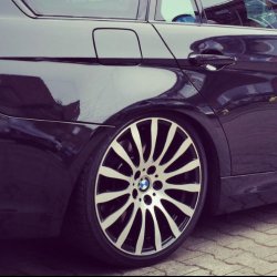 BMW Styling 190 Felge in 9x19 ET 35 mit Bridgestone  Reifen in 255/30/19 montiert hinten Hier auf einem 3er BMW E91 335d (Touring) Details zum Fahrzeug / Besitzer