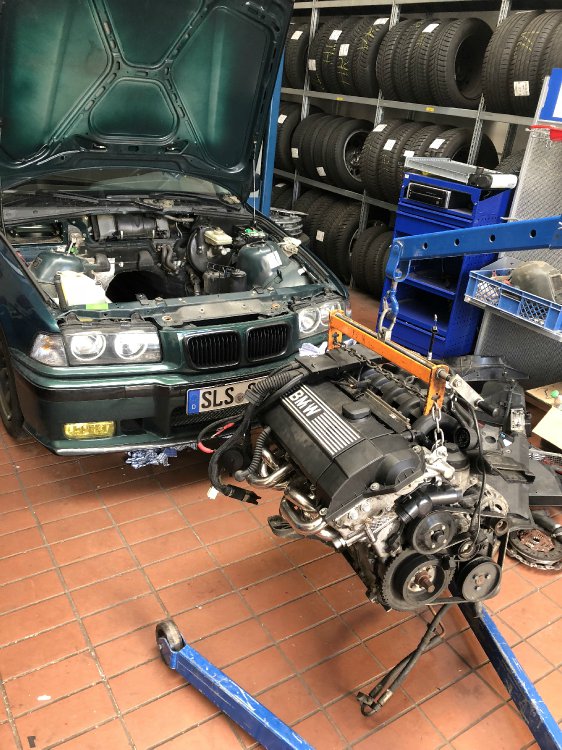 BMW E36 Limousine [HULK] Motorswap - 3er BMW - E36