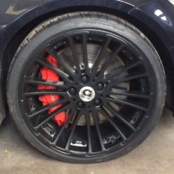 G-Power G-Power Felge in 9x20 ET 32 mit Michelin Pilot Sport 1 Reifen in 255/30/20 montiert vorn mit 20 mm Spurplatten Hier auf einem 3er BMW E93 M3 (Cabrio) Details zum Fahrzeug / Besitzer