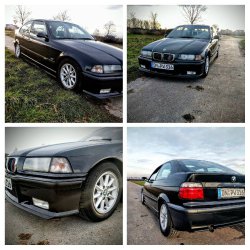 BMW E36 316i Compact M Paket  Cosmos Schwarz - 3er BMW - E36