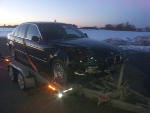 Vom Regen in die Traufe, von da in die Badewanne - 5er BMW - E39