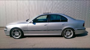 540iA 20", Arktissilber/Englischgrün - 5er BMW - E39 540iA 20", Arktissilber/Englischgrün - 5er BMW - E39