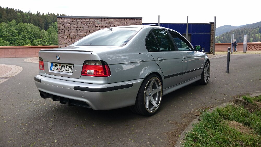 540iA 20", Arktissilber/Englischgrn - 5er BMW - E39