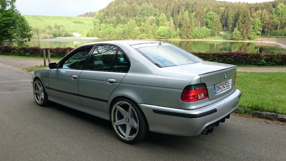 540iA 20", Arktissilber/Englischgrn - 5er BMW - E39