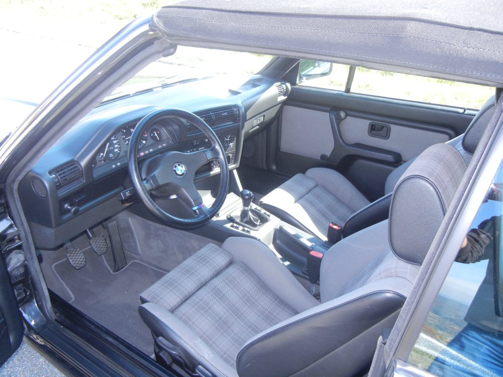 E30 320i Cabrio Diamantschwarz-metallic - 3er BMW - E30