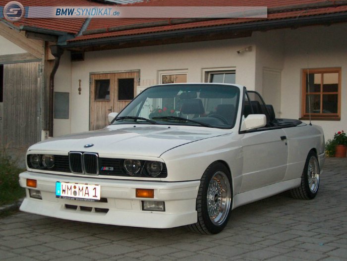 M3 E30 Cabrio in Alpinweiß II - 3er BMW - E30