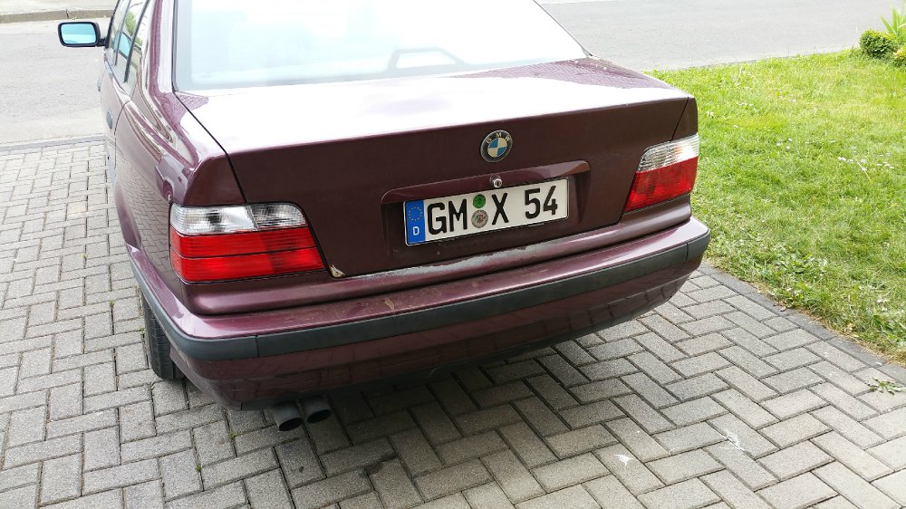 E36, 328i Limo Cordoba Rot - 3er BMW - E36
