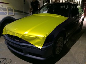 E36 316i Compact foliert statt lackiert - 3er BMW - E36
